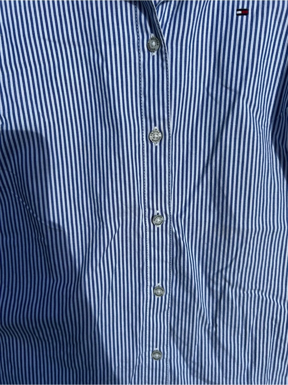 Tommy Hilfiger Stripes Long-Sleeve Button Up